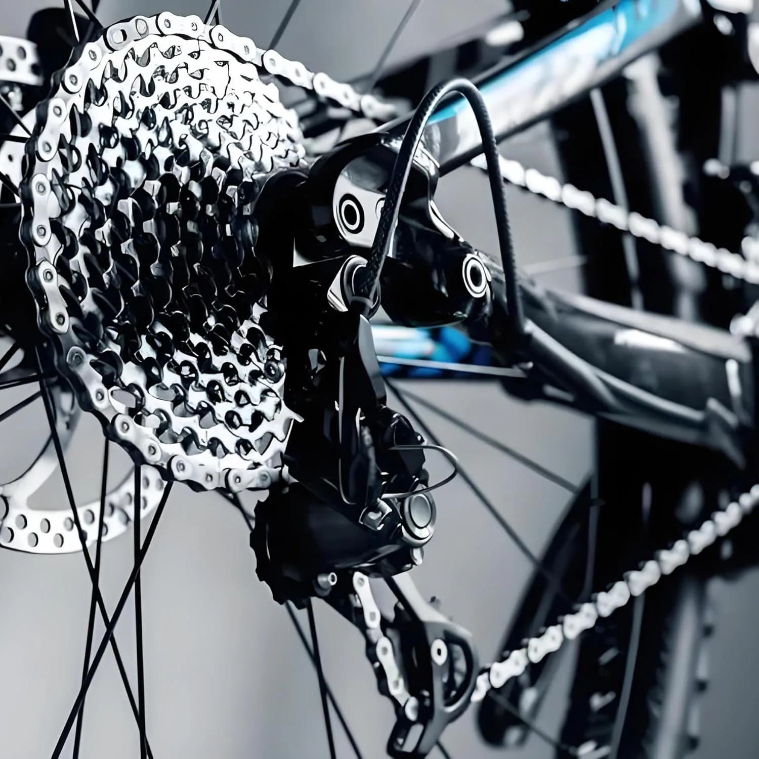 11 Speed Bike Chain 1/2" X11/128 Link 116,Road & Mountain Bicycle Chain for Shimano SRAM Campagnolo -Sliver