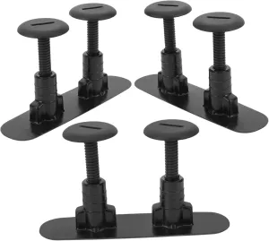 1set Surfing Screws Plastic Fin Screws for Paddleboards Surfboards Easy Installation with Performance for Beginners Experienced Maneuverability