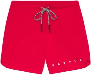 Battle Sports Fly 2.0 Kids Athletic Shorts - Lightweight 6?? Inseam Sweat Wicking Drawstring Shorts with Built-in Cell Pocket
