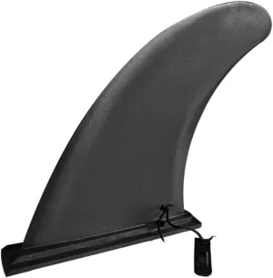 BESPORTBLE 1pc Inflatable Surfboard Fin Detachable Large Fish Fin for Sup Lightweight Nylon Plastic Material for Surfboards Black