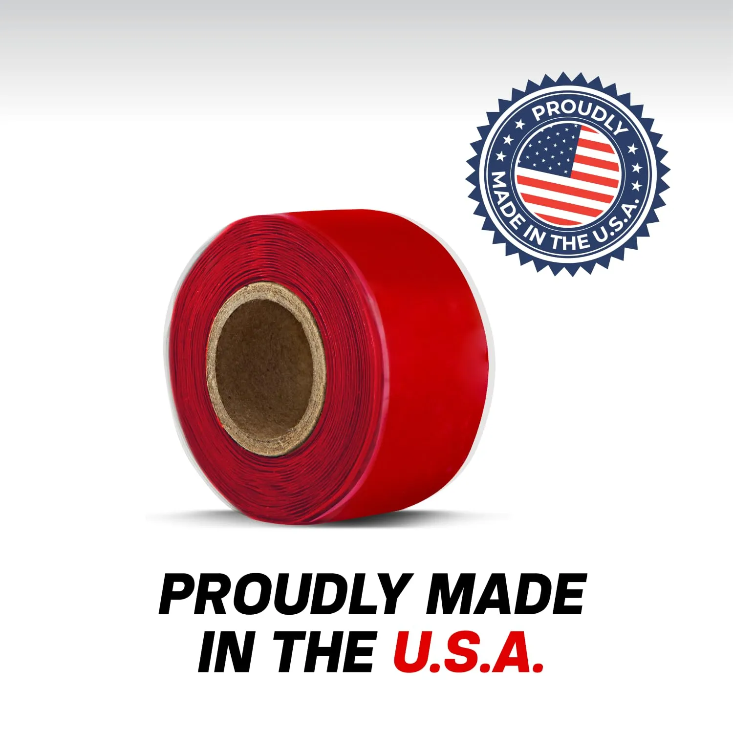 Bond It Rescue Tape, Self-Fusing Silicone for Emergency Plumbing, Pipe & Hose Repair, Electrical Insulation, Waterproof, 950PSI, Made in USA, 1" x 12', White