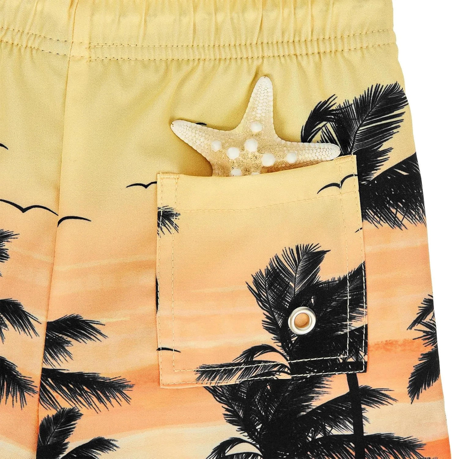 Boys Swim Trunks with Boxer Brief Liner Swim Shorts Compression Liner Youth Anti Trunks