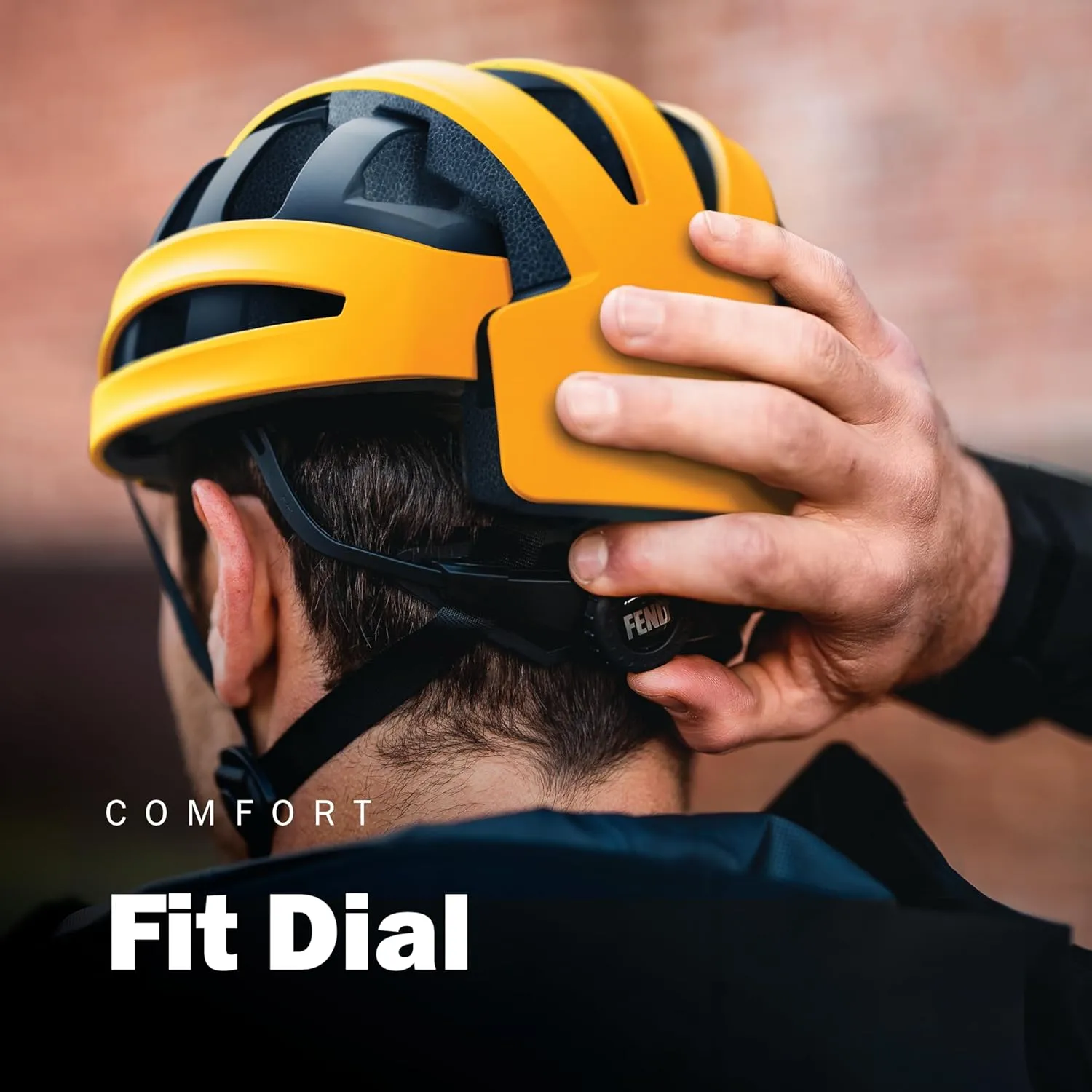 FEND One Folding Bike Helmet  50% Collapsible, CPSC/EN1078 Certified, Award-Winning Design, for Adults, Commuters, E-Bikes, Scooters, Lightweight & Adjustable