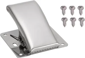 Fish Tail Clip, Fillet Clamp Picnic DIY Fish Tail Clip Stainless Steel with Screw Deep-jaw Home