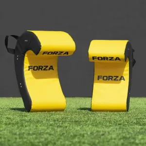 FORZA Rugby Ruck & Roll Pads ?C Junior/Senior Sizes | Rugby & Football Training Equipment for Clearing, Ball Presentation & Counter Rucking | C-Shape Rugby Tackle Dummy