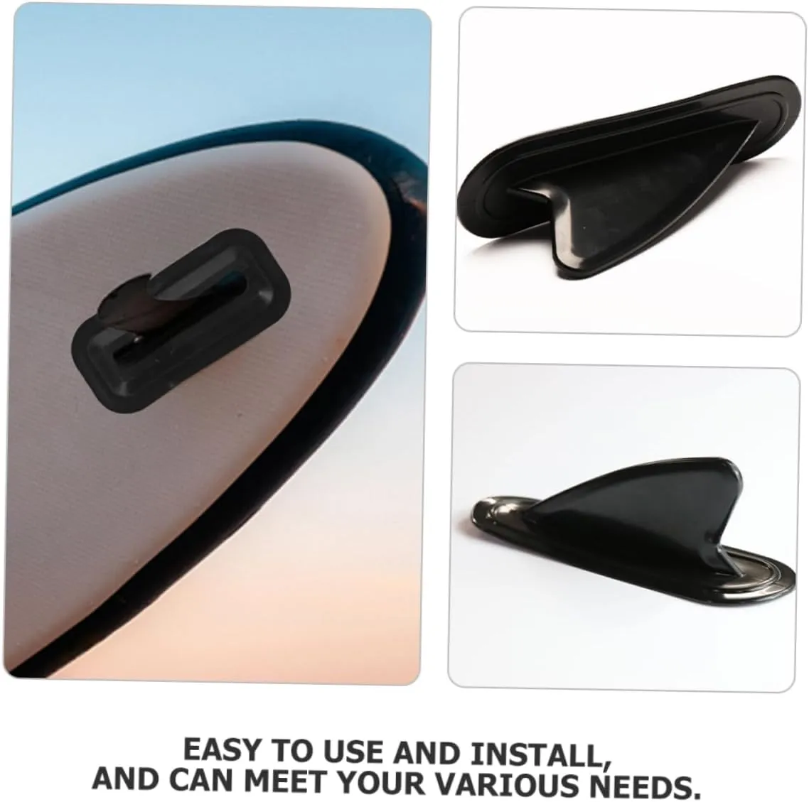 Happyyami Surfboard Fin Surfboard Balance Fin Surfboard Replacement Paddleboard Fin Paddle Board Fin Surfboard