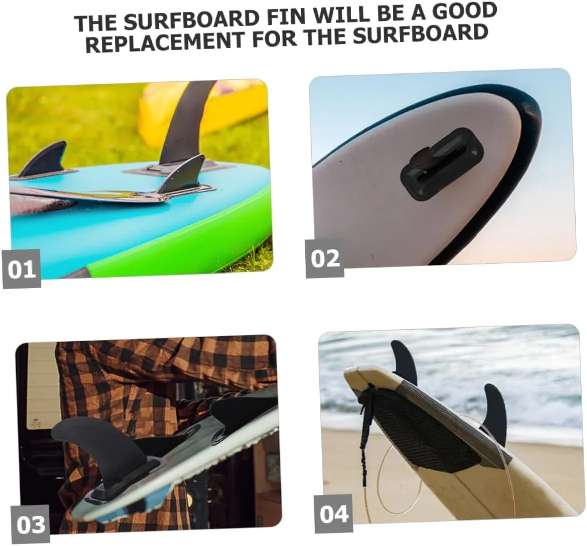 Happyyami Surfboard Fin Surfboard Balance Fin Surfboard Replacement Paddleboard Fin Paddle Board Fin Surfboard