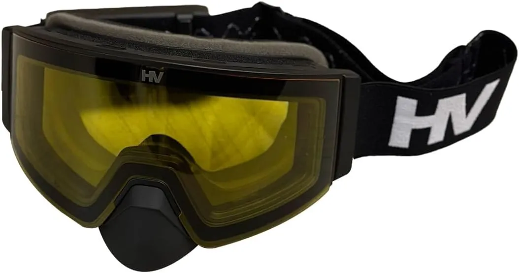 HeatWave Heated Snow Goggles Electric Battery for Winter Activities Snowmobile Ski Snowboarding Anti Fog Dual Lens