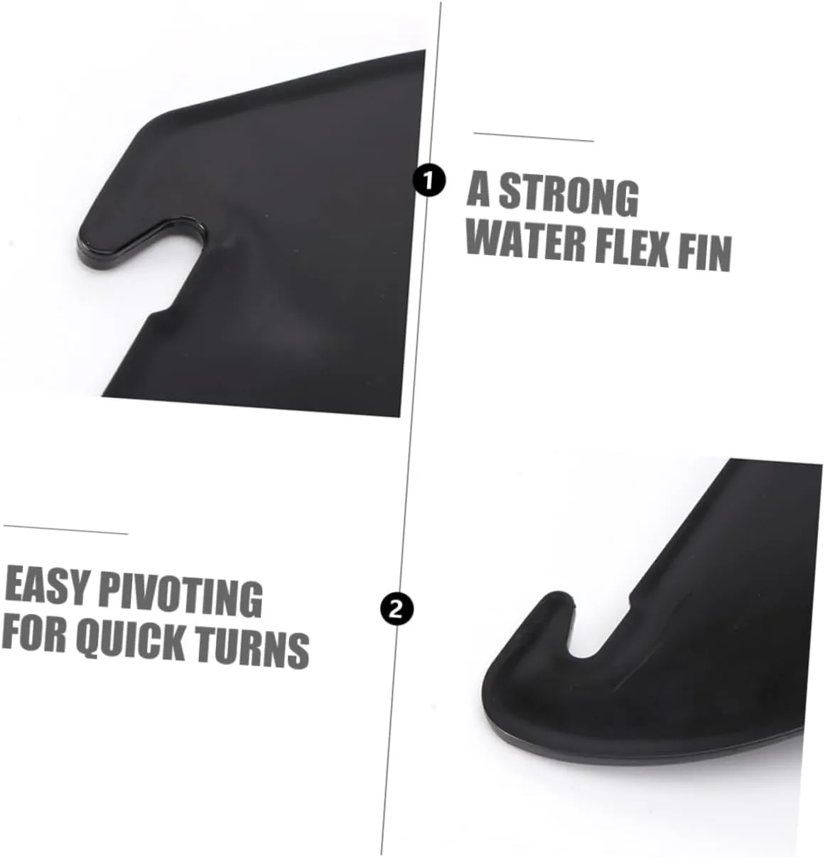 KESYOO Detachable Paddle Fin Surfboard Key Paddleboard Surfing Fins Paddle Water Divider Fin for Paddle Board