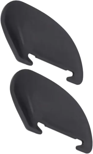 KICHOUSE 2Pcs Detachable Surfboard Fin Stabilizer Plastic Water Separator for Paddle Board Enhance Stability Control for Inflatable Surfboards Canoes