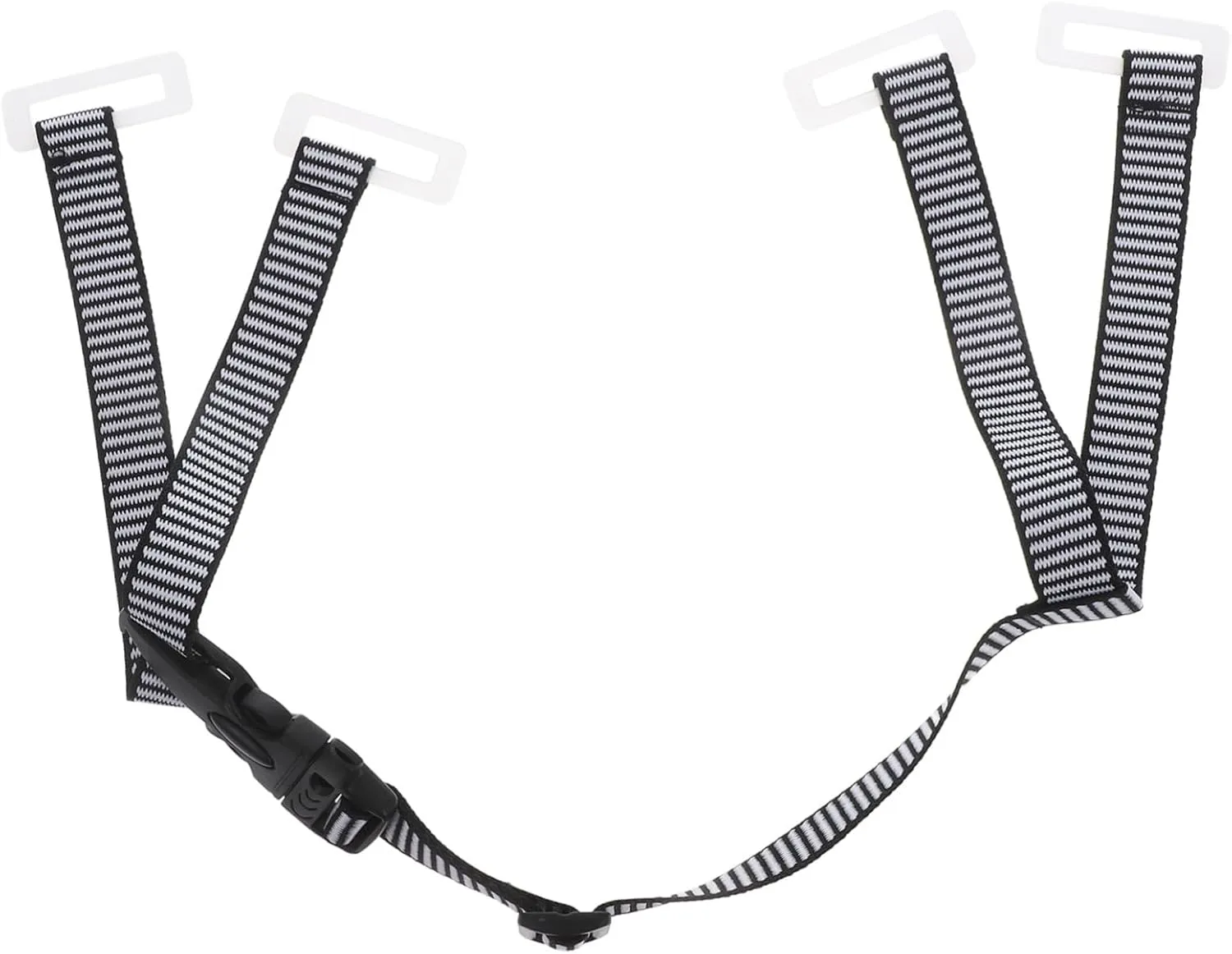 Mikikit Hard Hat Chin Strap Four-Point Design Lightweight Safety Helmet Chain Belt for Easy Installation for Construction and Industrial Use