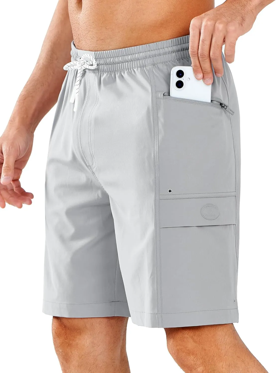 NORTHYARD Men's 9" Board Shorts with 4 Pockets Swim Trunks Swimwear for Men Bathing Suit - No Mesh Liner