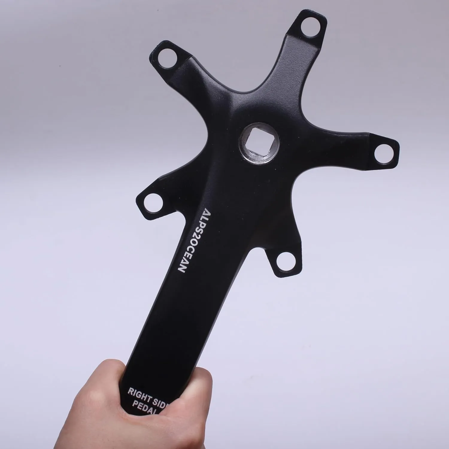 Universal Bike Crank Arm,Square Hole Crankset,One Pair 140MM/152MM/160MM/165MM/170MM/175MM BCD 130MM Bike Crank Arms for City Bike,Road Bike,Folding Bike,Mountain Bike,Ebike