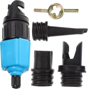 Valve Plate Air Pump Accessories Sup Pump Adaptor Inflatable Boat Adaptor Paddle Board Adapter Blue